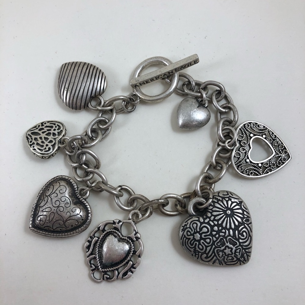 ✨American Eagle Charm Bracelet and necklace